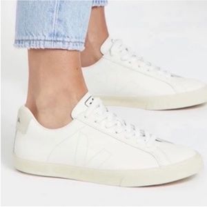 Veja Esplar Leather White